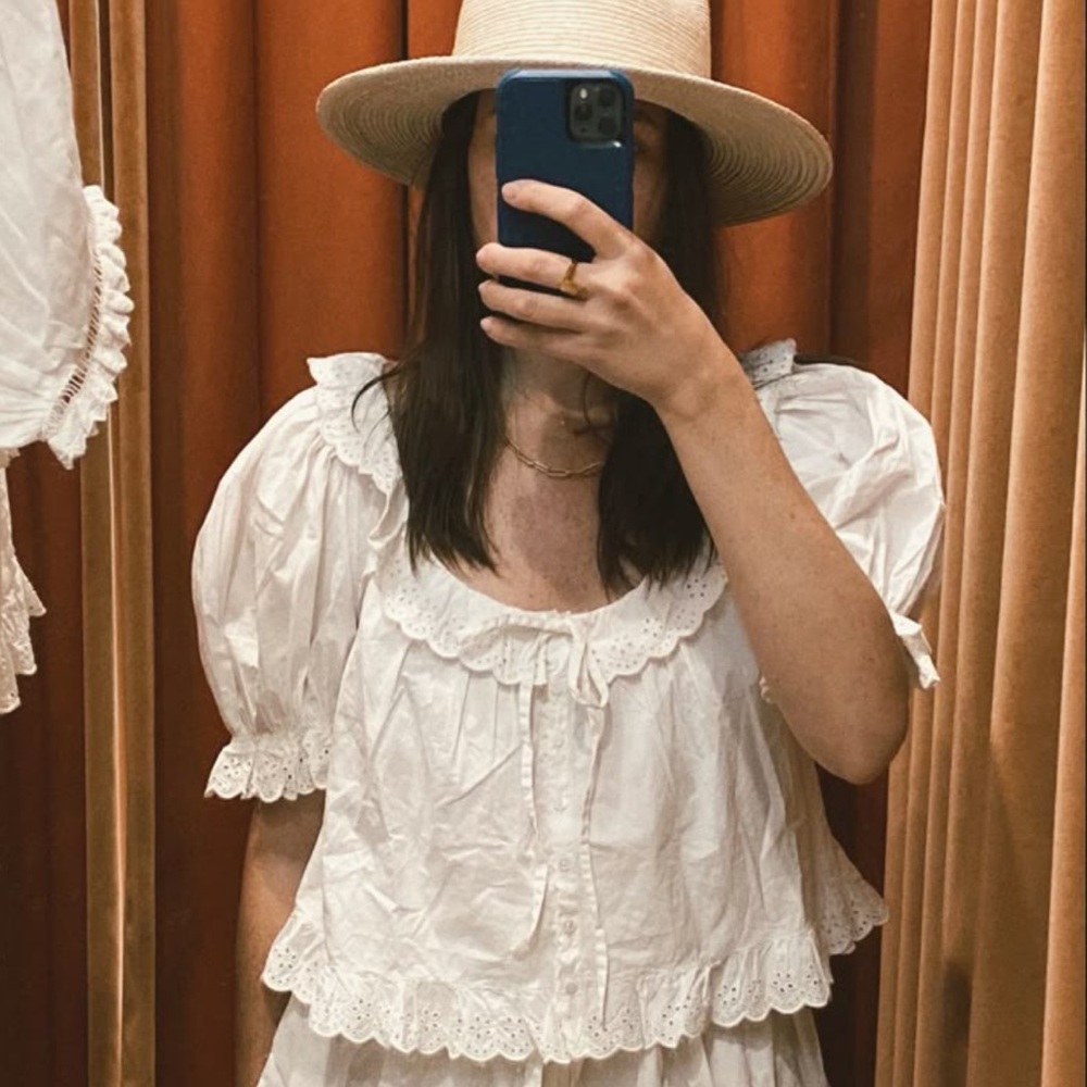 DOEN Powder Lazuli Top XS - Picture 7 of 12